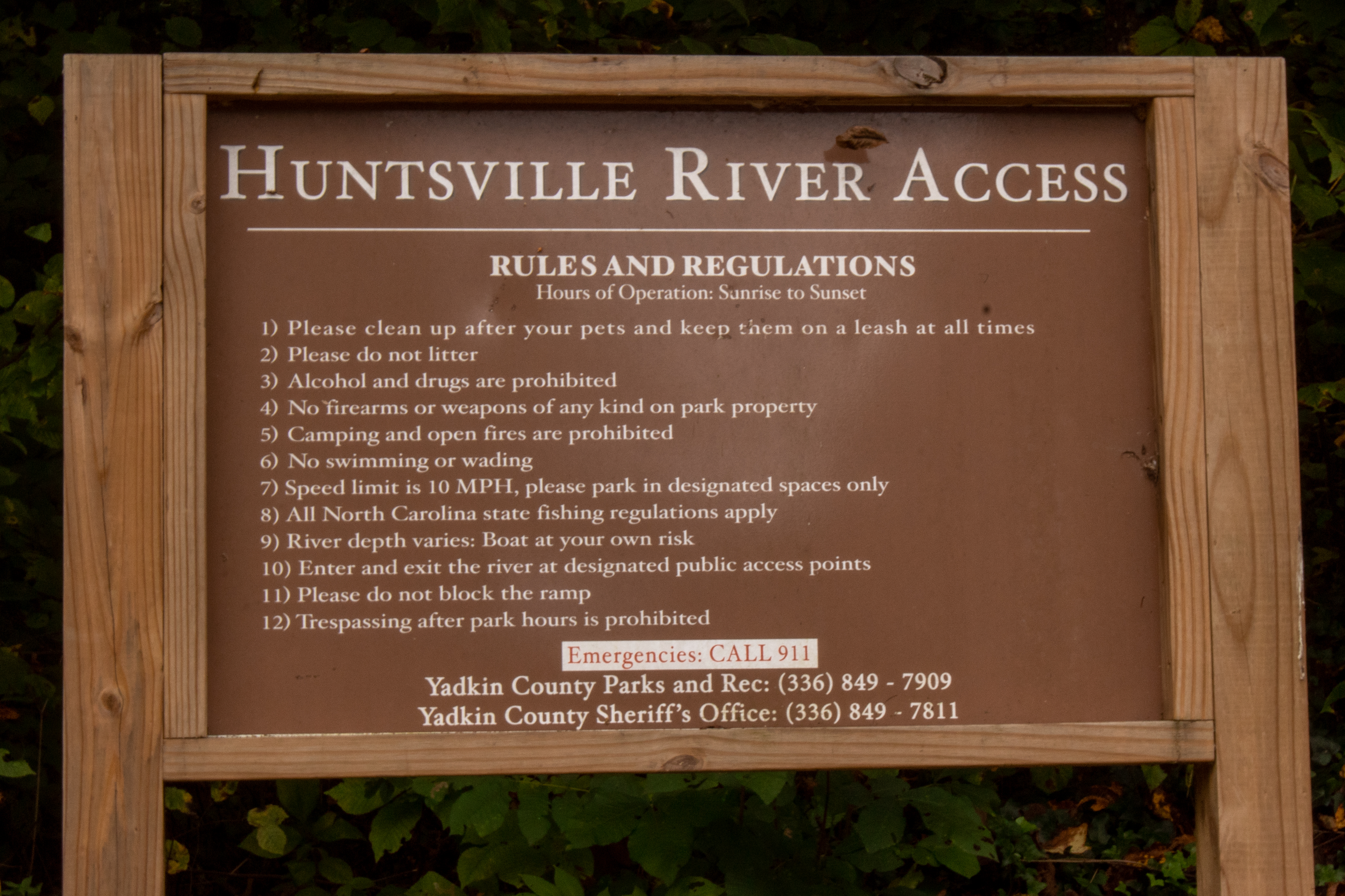 BobPateHuntsvilleAccessSign