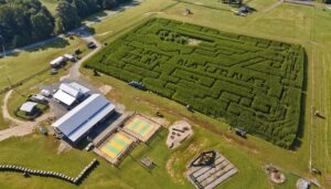 alpha and omega corn maze